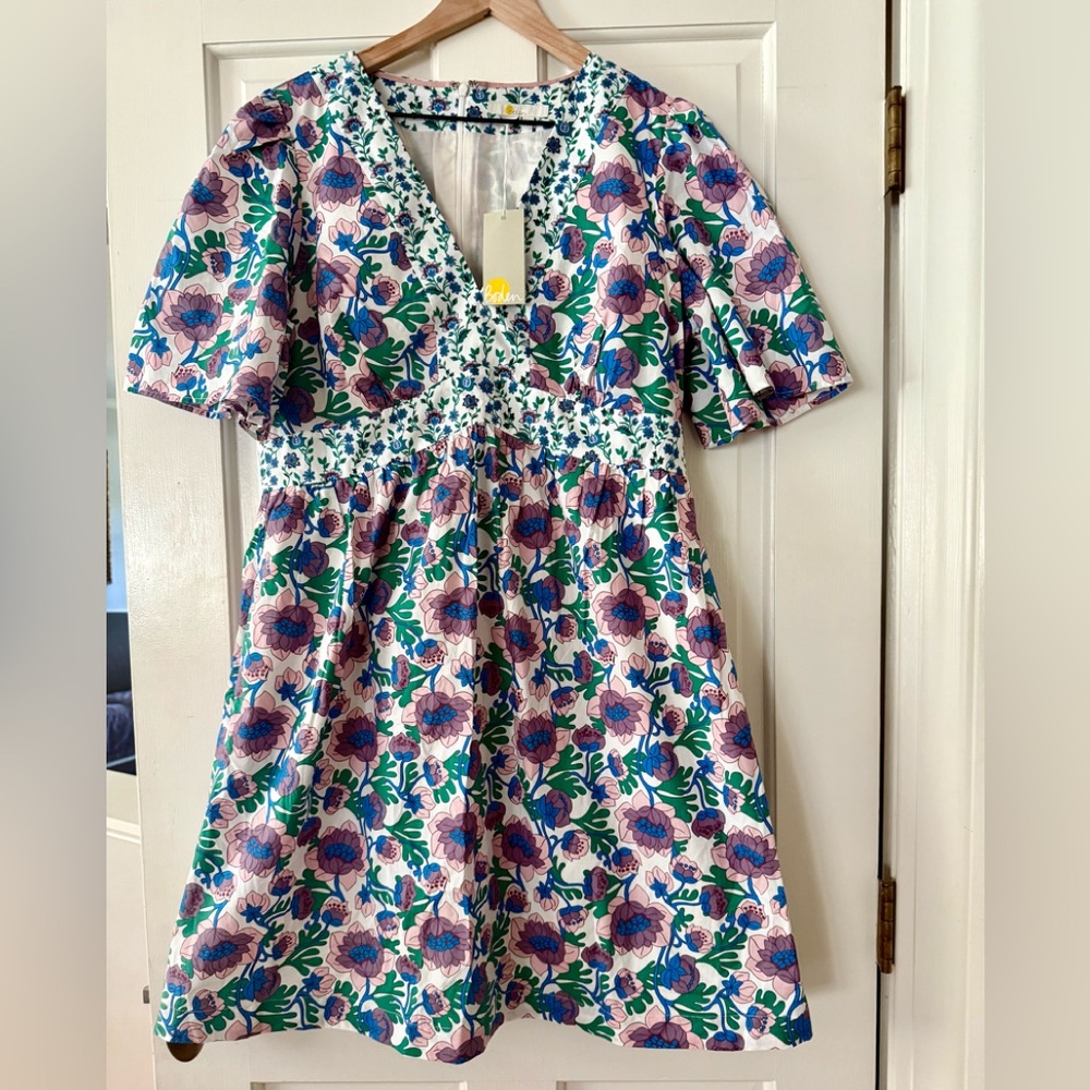 NWT Boden dress floral midi